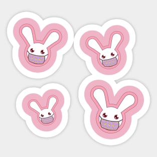 Safety Bunny Sticker